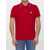 Moncler Cotton polo shirt with logo RED