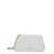 Michael Kors White Pouch with Logo Detail in Leather Woman WHITE