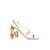 JW Anderson JW Anderson Sandals OFF WHITE+HEEL GOLD