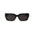 Balenciaga Balenciaga Sunglasses 001 BLACK BLACK GREY