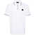 Moncler MONCLER logo-patch cotton polo shirt WHITE