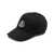 Moncler MONCLER logo-embroidered cotton hat BLACK