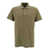 Tom Ford Olive Green Polo Shirt With Short Sleeves In Cotton Man GREEN