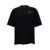 Off-White Black Crewneck T-Shirt With Arrow Embroidery In Cotton Man BLACK