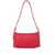Palm Angels 'Lategram' Red Shoulder Bag with Laminated Logo Detail in Leather Woman RED