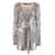 ROTATE Birger Christensen Rotate Sequin Mini-Dress SILVER