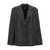 ROTATE Birger Christensen Rotate Birger Christensen Sequin Pinstripe Blazer Black