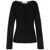 ROHE RÓHE LACE TOP CLOTHING BLACK