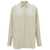 Jil Sander Beige Shirt With Classic Collar And Concealed Closure In Silk Woman Beige