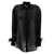 Pinko 'Circe' Black Semi-Sheer Shirt with Feathers on Cuffs in Viscose Woman BLACK