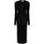 Saint Laurent SAINT LAURENT Wool blend long pencil dress BLACK