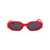 THE ATTICO The Attico Sunglasses RED/YELLOWGOLD/DARKBLUE