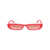 THE ATTICO The Attico Sunglasses NEONPINK/SILVER/ORANGEGRAD