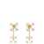 Off-White Off-White 'Double Arrow' Earrings GOLD