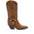 SONORA SONORA Suede texan boots BROWN