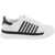 DSQUARED2 New Jersey Sneakers WHITE BLACK