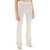 Palm Angels Monogram Pants In Lurex Knit OFF WHITE BEIGE