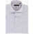 CORNELIANI Su Misura Pinstriped Cotton Shirt With Standard Collar Light Blue