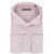 CORNELIANI Balanced Stripe Cotton Shirt Pink