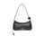 JACQUEMUS Jacquemus Le Bisou Perle Leather Shoulder Bag Black