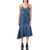 JW Anderson JW Anderson Twisted Denim Dress BLUE