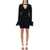 JW Anderson JW Anderson Ruffle Sleeves Mini Dress Black