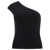 AGOLDE Agolde "Nessa" One-Shoulder Top Black