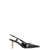 Givenchy GIVENCHY G CUBE PATENT LEATHER SLINGBACK PUMPS BLACK