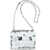 RABANNE Sparkle Nano Shoulder Bag SILVER