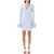 JW Anderson JW Anderson Ruffle Sleeves Mini Dress BLUE