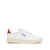 AUTRY Low White And Red Leather  Sneakers Autry Man WHITE