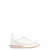 Thom Browne THOM BROWNE LEATHER AND FABRIC LOW-TOP SNEAKERS WHITE