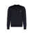 Prada Prada Long Sleeve Crew-Neck Sweater BLUE