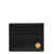 Versace Black Card-Holder with Medusa Biggie Detail in Leather Woman BLACK