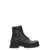Alexander McQueen ALEXANDER MCQUEEN WANDER LEATHER LACE-UP BOOTS BLACK