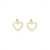 Moschino Moschino "Chain Heart" Earrings GOLD