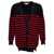 Marni Marni Destroyed Effect Striped Cardigan MULTICOLOR