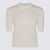 Balmain Balmain White Viscose Logo Knitwear WHITE