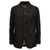 Giorgio Brato Giorgio Brato Openwork Leather Blazer GRAY