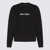 Palm Angels Palm Angels Black Cotton Logo Sweatshirt Black