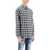 DSQUARED2 Check Shirt With Layered Sleeves IVORY BROWN GREEN
