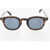 MOVITRA Tortoiseshell Fil Havana Sunglasses With Blue Lenses And Ant Multicolor