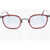 MOVITRA Anti-Scratch Rotation System Combo Square Sunglasses With Gr Red