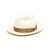 BORSALINO Borsalino Federico Straw Panama Hat BROWN