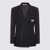 Valentino Garavani Valentino Garavani Black Wool Blazer BLUE