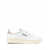 AUTRY 'Medalist' White Low Top Sneakers With Contrasting Heel Tab In Leather Woman WHITE