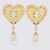 Alessandra Rich ALESSANDRA RICH GOLD-TONE BRASS EARRINGS CRY-GOLD