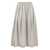 Fabiana Filippi FABIANA FILIPPI Wide skirt in technical cotton LIGHT GREY
