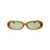 LINDA FARROW Linda Farrow Sunglasses HONEY/YELLOWGOLD/GREEN