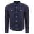 Tom Ford TOM FORD Suede jacket with flap pockets BLUE